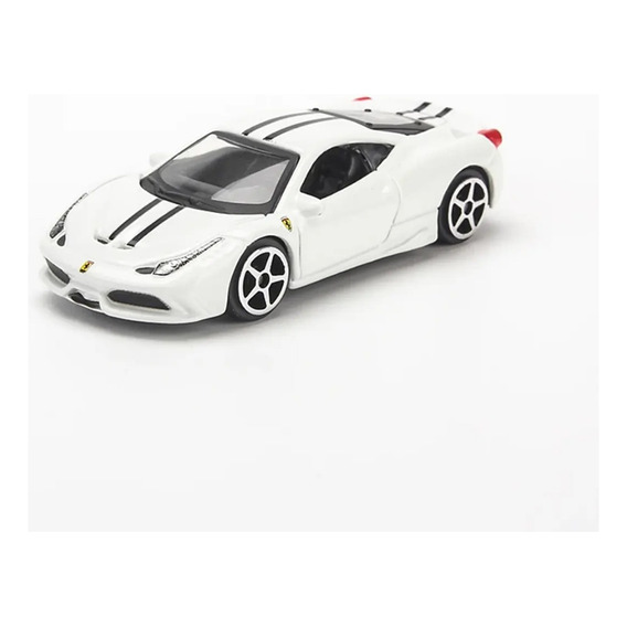 Auto Coleccionable Ferrari Burago 458 Speciale  Blanco Febo