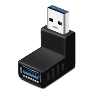 Adaptador Extensor 90 Grados Usb 3.0 Tipo A Macho-hembra