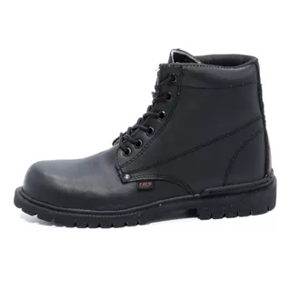 Bota Hombre Trabajo  Casco De Seguridad + Plantilla Cómoda