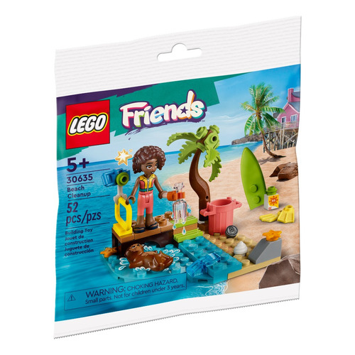 Lego Friends Beach Cleaning 52 piezas 30635 - Lego