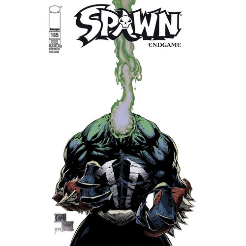 Spawn 185 Edición Especial Metalizado, De Brian Holguin, Todd Mcfarlane. Editorial Kamite, Tapa Blanda En Español, 2022