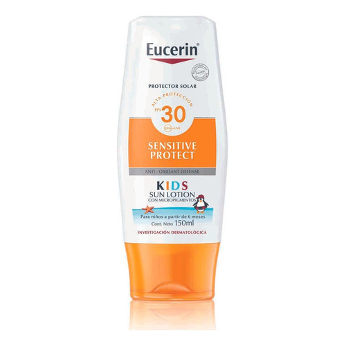 Protector Solar Eucerin Kids Con Micropigmentos Fps30 150ml