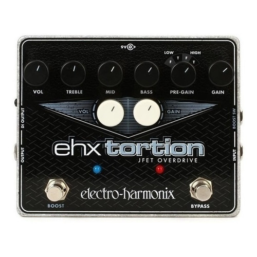 Pedal de efecto Electro-Harmonix EHX Tortion  negro