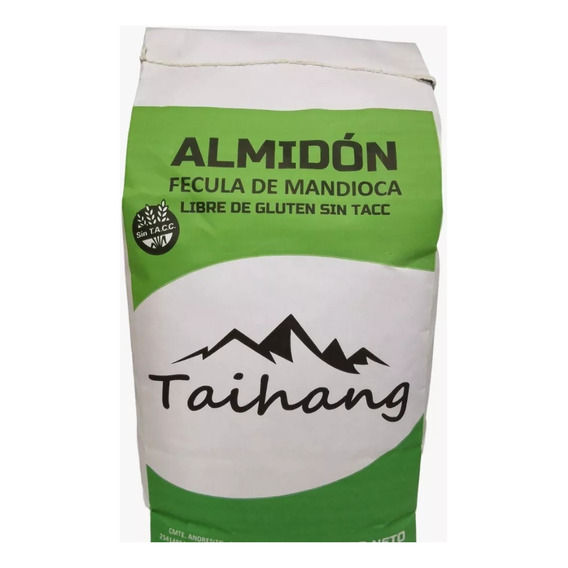 Fecula De Mandioca X 10kg Sin Tacc Sin Gluten Taihang C/ Env