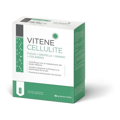  Vitene Anti Celulitis Restaura Firmeza De Tejidos X 30 Comp