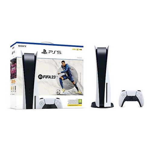 Sony PlayStation 5 825GB FIFA 23 Bundle  color blanco y negro 2022