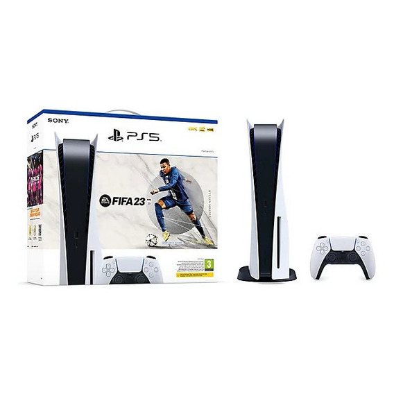 Consola Ps5 Playstation 5 Con Disco + Juego Fifa 23