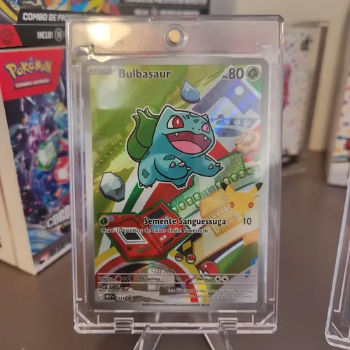 Trio Coleção Parceiro Inicial Nm Pokémon Bulbasaur / Charmander