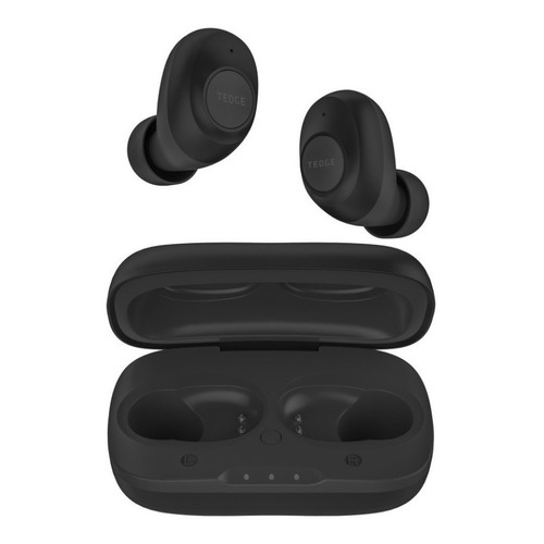 Auriculares In-ear Tedge Inalámbricos Bluetooth Color Negro