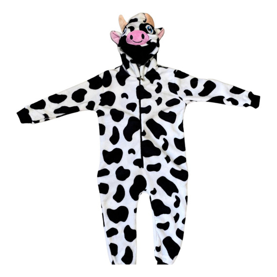 Pijama Térmica Vaca Para Niños 