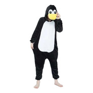 Pijama Mameluco Cachoron Pinguino Unisex Para Niños