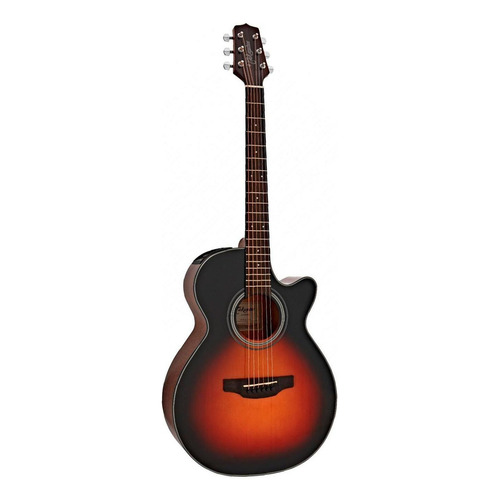 Guitarra Electroacústica Cutaway Takamine Gf15ce Bsb Color Sunburst Orientación de la mano Derecha