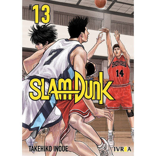 Slam Dunk 13, de Takehiko Inoue. Slam Dunk (Nueva Edicion), vol. 13. Editorial Ivrea Argentina, tapa blanda en español, 2022