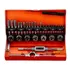 Juego Set De Machos Cojinetes Y Terrajas 32pzs Harden 610453 Color Plateado
