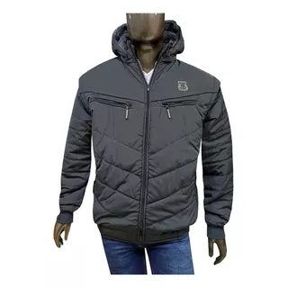 Chaqueta Impermeable Se Convierte En Chaleco Hombre