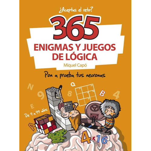 365 Enigmas Y Juegos De Logica - Miquel Capo