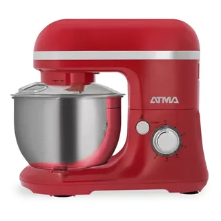 Batidora Planetaria De Pie Atma Roja 4l Mezcla Amasador 800w Color Rojo Frecuencia 50-60hz