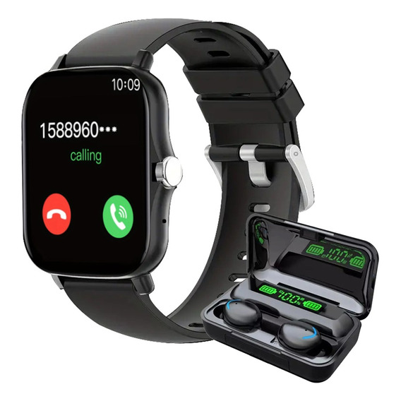 Smartwatch Reloj Inteligente Bluetooth Con Audífonos