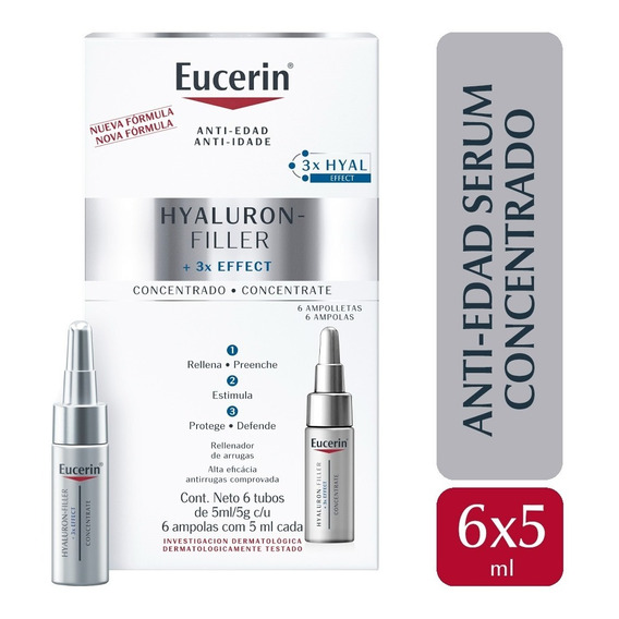 Eucerin Serum Hyaluron-filler +3x Effect Concentrate X 6x5ml
