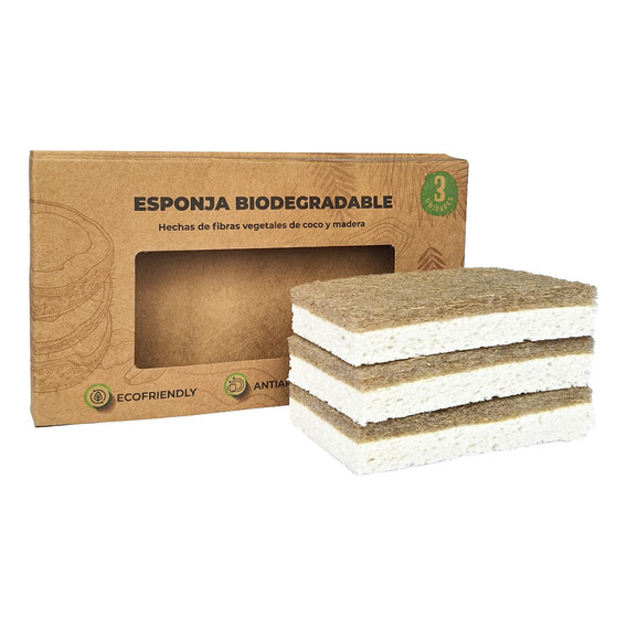 Esponja Biodegradable Ecotrade - Unidad