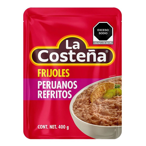 Frijoles La Costeña Peruanos Refritos 400g