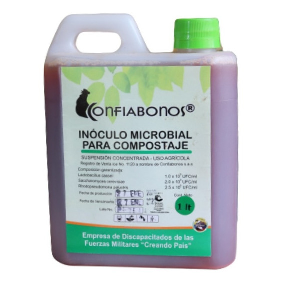 Inoculo Microbial Para Compostaje 4l - Confiabonos
