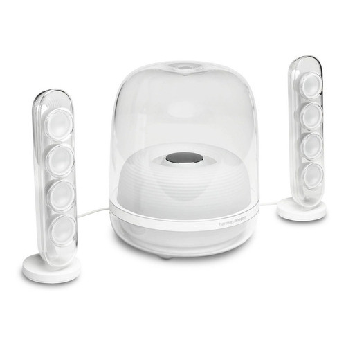 Bocinas Bluetooth Harman Kardon Soundsticks 4 Transparente Color Blanco