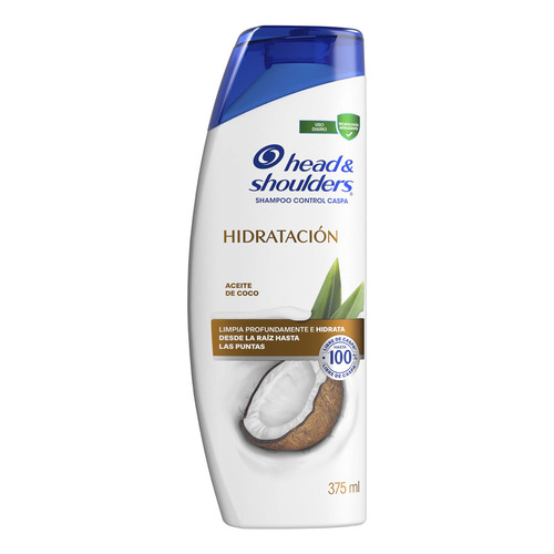 Shampoo Head & Shoulders Hidratación 375 Ml