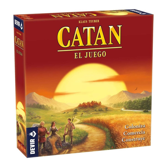 Juego De Mesa Catan El Juego Devir Original