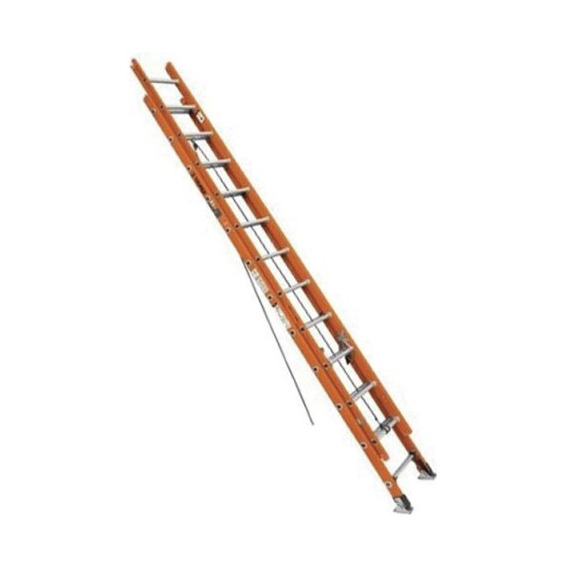 Escalera Extensible 24 Pasos Fibra Vidrio 175kg Truper 16757