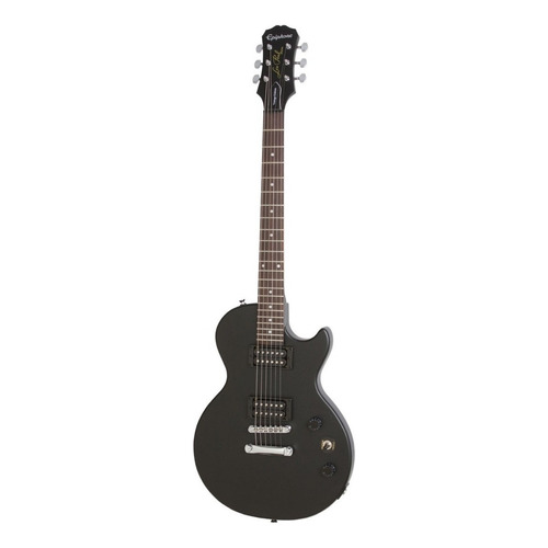 Guitarra eléctrica Epiphone Modern Les Paul Les Paul Special Satin E1 de álamo ebony brillante con diapasón de palo de rosa