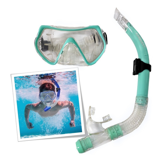 Snorkel Mas Careta De Buceo Piscina Mar