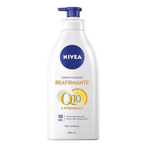 Crema Corporal Nivea Q10 Plus Reafirmante Vitamina C 1000ml