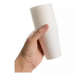 Copo Papel Biodegradável Térmico Água Suco 200ml 50 Unid