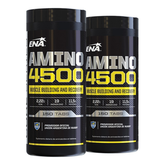 Promo 2 Aminoacido Amino 4500 Ena 150 Tabs + Rutina Dieta