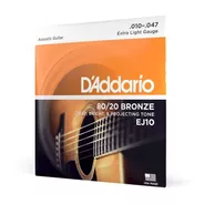 Daddario - Ej-10 80/20 010-047 Encordado Acustica - Oddity