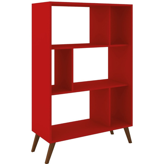 Biblioteca Estanterias Linea Retro Living Comedor Ro Rt3015