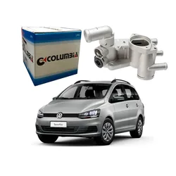  Carcaça Termostatica Aluminio Spacefox 1.6 8v 2016 A 2019