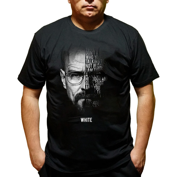 Polera Estampada Serie Breaking Bad