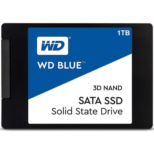 Disco sólido SSD interno Western Digital  WDS100T2B0A 1TB azul