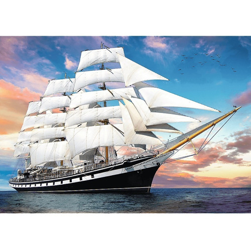 Rompecabezas Puzzle De 1000 Piezas Trefl Barco Crucero 10604