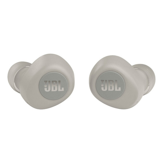 Audífonos in-ear gamer inalámbricos JBL Wave 100TWS JBLW100TWS ivory con luz LED