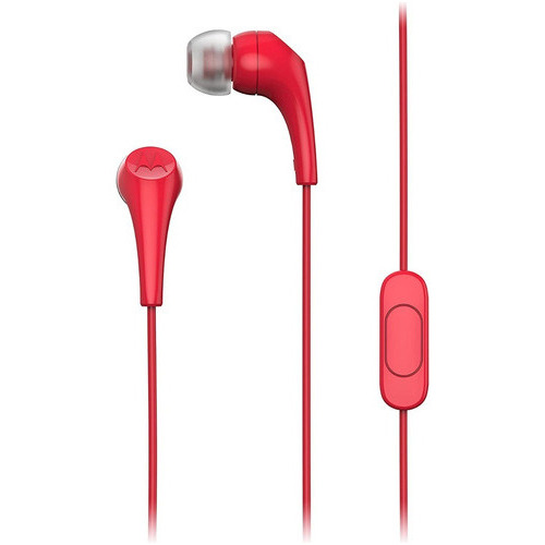 Audífonos Motorola Earbuds 2- S In Ear Línea 2022 Jack 3.5 Rojo