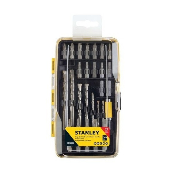 Set De Puntas De Atornillador Y Brocas 27 Piezas Stanley