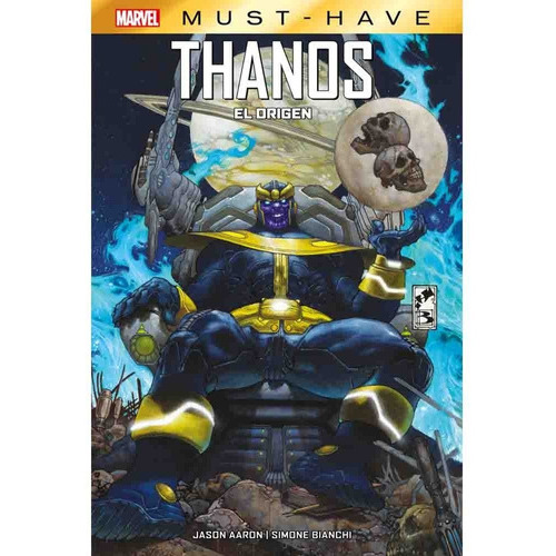 Marvel Must-have: Thanos El Origen, De Jason Aaron. Serie Marvel Must-have, Vol. 6. Editorial Panini, Tapa Dura, Edición 1 En Castellano, 2023