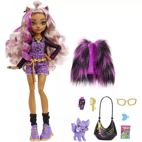 Boneca Monster High Festa Creepover Clawdeen Wolf - Mattel