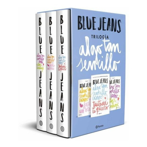 Estuche Algo Tan Sencillo, De Blue Jeans. Editorial Planeta, Tapa Blanda En Español, 2017