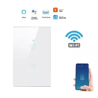 Interruptor Inteligente Duplo Controle Pelo Celular C/ Wifi