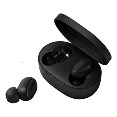 Auriculares In-ear Inalámbricos A6s Mipods Bluetooth Color Negro