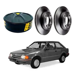  Disco Freio Dianteiro Escort Hobby 1.0 1993 A 1996